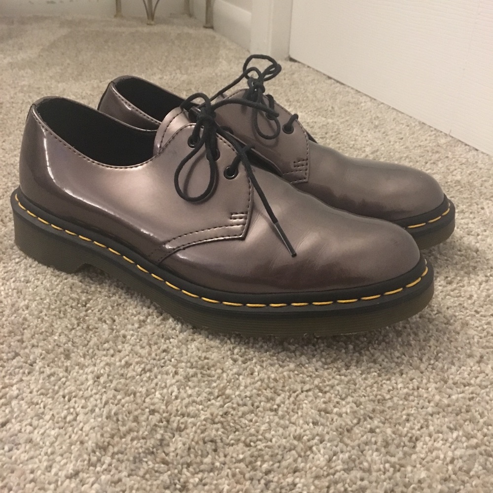 Pewter Doc Martins